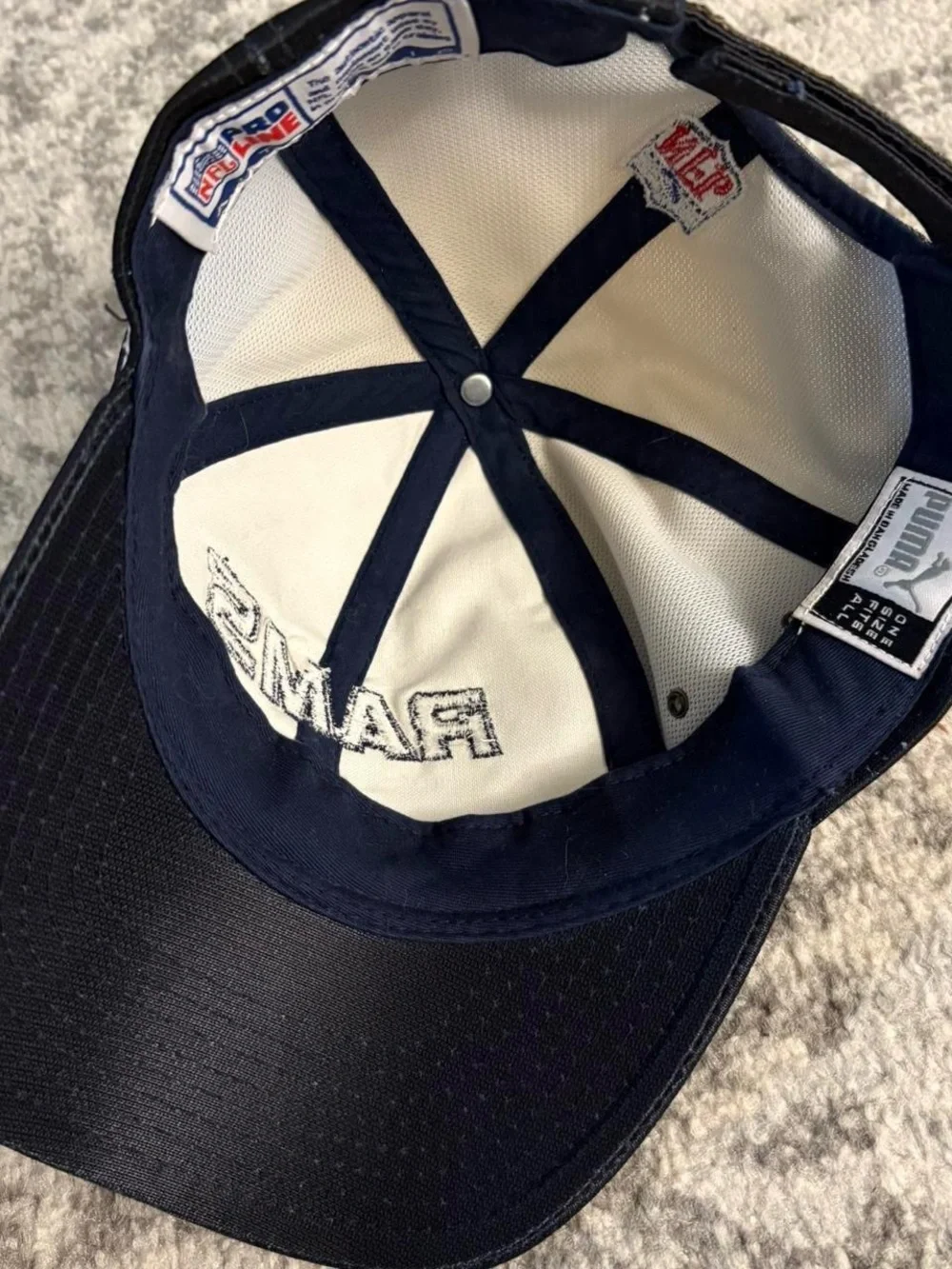 Puma St Louis Rams Blue & Gold Hat